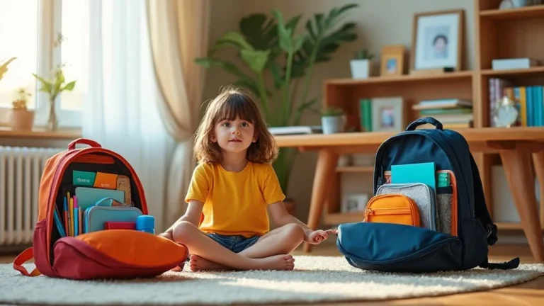 Comparé 2 organisations de cartable pour ma fille de 8 ans pendant 4 semaines