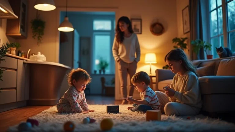 La routine du soir chronométrée fonctionne mal avec 2 enfants d'âges différents