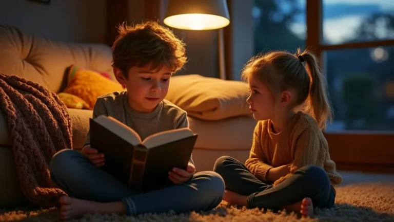 Le soir où mon 8 ans a lu une histoire à sa sœur de 5 ans sans qu'on le demande
