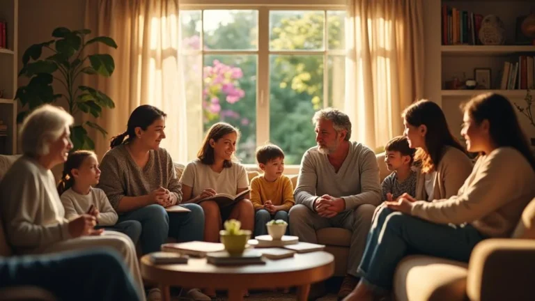Mesuré l'effet d'un conseil de famille hebdomadaire pendant 7 semaines